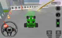 खेल रेसिंग कार रूफ कूदते Screen Shot 0