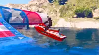 Super Jet Ski Stunts - corrida marítima Screen Shot 3