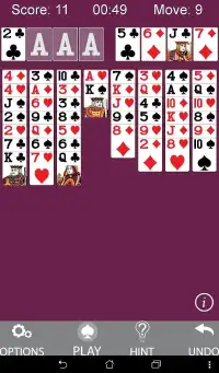 FreeCell Solitaire Mini Screen Shot 6