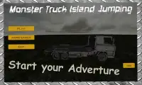 Monster Truck Island Jumping Screen Shot 0