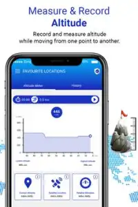 GPS Location Tracker : Maps Navigation & Altimeter Screen Shot 1