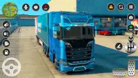 Cargo Truck Driving Sim Game Screen Shot 1