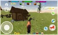Horse Simulator 3d Animal Game: horse adventure Screen Shot 6