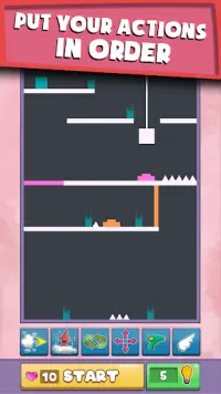Six Moves - A Unique Puzzle Platform Game Screen Shot 1