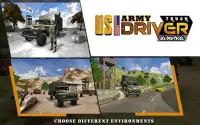 US Army Truck Offroad Driving Screen Shot 4