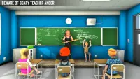 怖い悪の教師3D:新しい怖いゲーム2021 Screen Shot 6