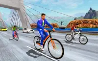 Real Bike Cycle Racing 3D: BMX Bicycle Rider Games Screen Shot 0