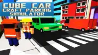 Cube Car Craft Parking Sim 3D Screen Shot 12