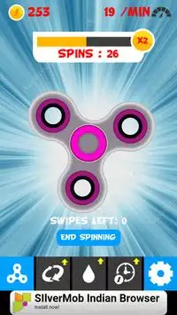 swipe spinner fidget Screen Shot 3