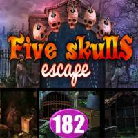 Five Skulls Escape Best Escape Game - 182