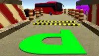 バスシミュレータ駐車ゲーム: メトロバスドライビングゲーム 3D Screen Shot 1