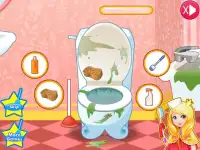 Очистка ванны принцесса игры Screen Shot 12