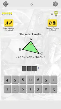 Geometric Shapes: Triangles & Circle Geometry Quiz Screen Shot 2