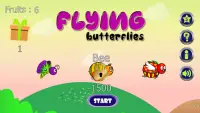 Flying butterflies Screen Shot 0