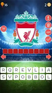شعار كرة القدم مسابقة مجانا 2017 Screen Shot 7