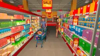 Supermarket Shopping Games 3D Screen Shot 0