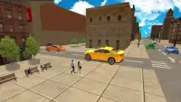 مجنون سيارة أجرة لعبة: 3D سيارة محاكي 2018 Screen Shot 3