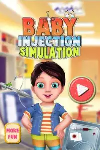 注射シミュレータの赤ちゃんゲーム Screen Shot 0