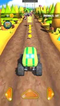 Super monster truck Racing 3D Screen Shot 0