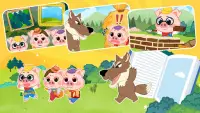 Story Game for Kids & Baby - Three Little Pigs Screen Shot 0