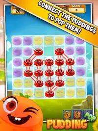 Pudding Pop - Connect & Splash Free Match 3 Game Screen Shot 10