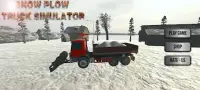 Snow Plow Truck Simulator Screen Shot 0