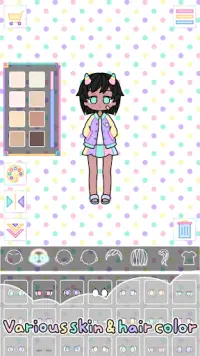 Pastel Girl : Dress Up Game Screen Shot 6