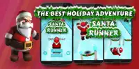 Weihnachts Sprint Santa Runner Screen Shot 0
