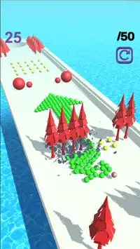 Balls Clash Blocks 3D Screen Shot 0