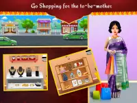 Indian Mommy Baby Shower Game Screen Shot 1