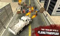 Pazzo Zombies auto Guerre 3D Screen Shot 1