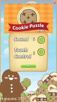 Cookie Puzzle Block Screen Shot 1