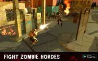 Zombies Tote Überleben Shooter Target Earth Virus Screen Shot 0