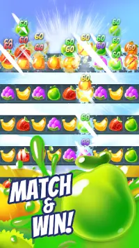 Juice Fruit Pop - Match 3 Puzzle Game Screen Shot 1
