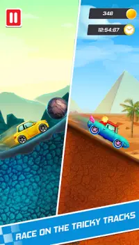 Çocuklar araba Oyun: Gerçek Yarış kapalı Screen Shot 4