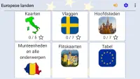 Europese landen - Kaarten, vlaggen en hoofdsteden Screen Shot 7