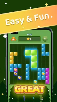 Block Puzzle Game:Bubble Screen Shot 1