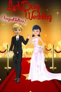 Ladybug Wedding Dress up Screen Shot 2