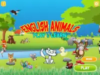English Animals Play & Learn Screen Shot 6