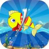 Fish Ninja - Doodle game