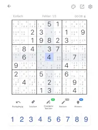 Sudoku Klassische Puzzlespiele Screen Shot 13