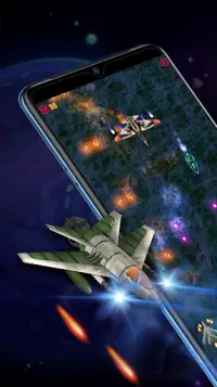 Spaceships Shooter: Free Alien Shooter War Game Screen Shot 0
