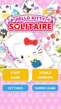 Hello Kitty Solitaire Screen Shot 0