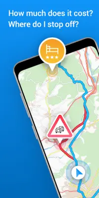 ViaMichelin GPS Route Planner Screen Shot 0