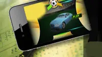 Arena de campeones de fútbol. Juego de coche del b Screen Shot 0