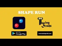 Shape Run - Free Offline Endless Runner Game Screen Shot 1