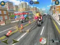 Chained Moto Bike Stunt Racing Screen Shot 10