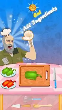 Happy New Wheels Cooking Pizza Screen Shot 2