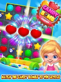 Crazy Candy Blast - Sweet Match 3 Games, Crush it Screen Shot 2