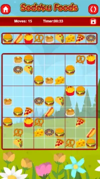 Sudoku Puzzle Foods Free Screen Shot 20